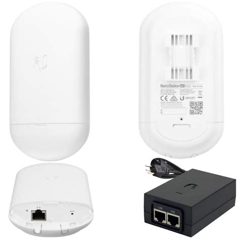 02 Ubiquiti Ns 5acl 5ghz Nanostation Ac Loco Airmax 10 Km Fonte Poe