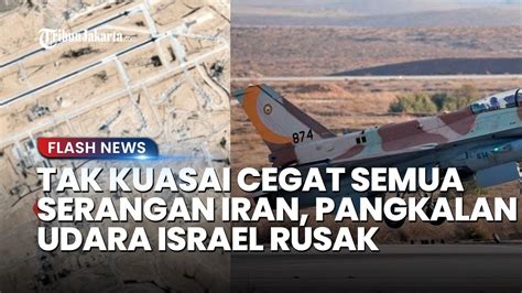 Iron Dome Israel Tak Kuasa Cegat Semua Serangan Rudal Iran Tel Aviv