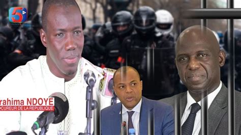 Urgent Procureur Ibrahima Ndoye Pool Judiciaire Financier Sera En