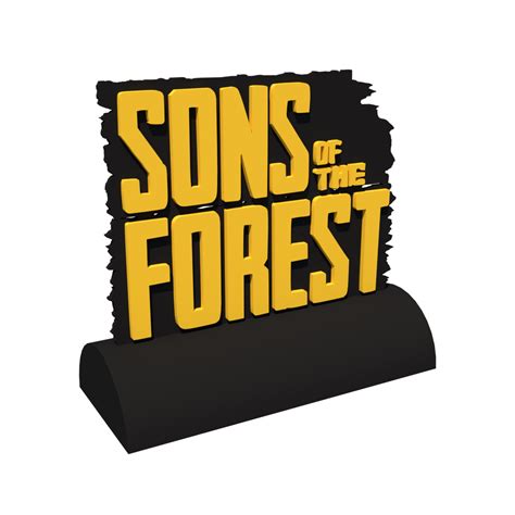 STL file Sons of the Forest Logo Decoration 🎲 ・3D printing model to ...