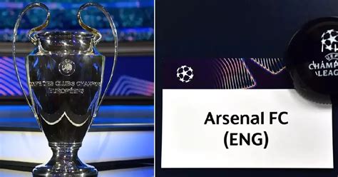 Arsenals Eight Champions League Opponents Revealed Football