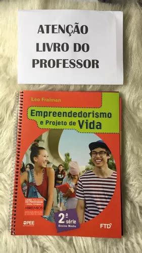 Empreendedorismo E Projeto De Vida 2 Série Livro Do Professor