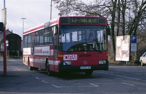 Bundesbahn 88 19 812 Mainz ORN 185 Typ MB O 307 Aufbau Flickr