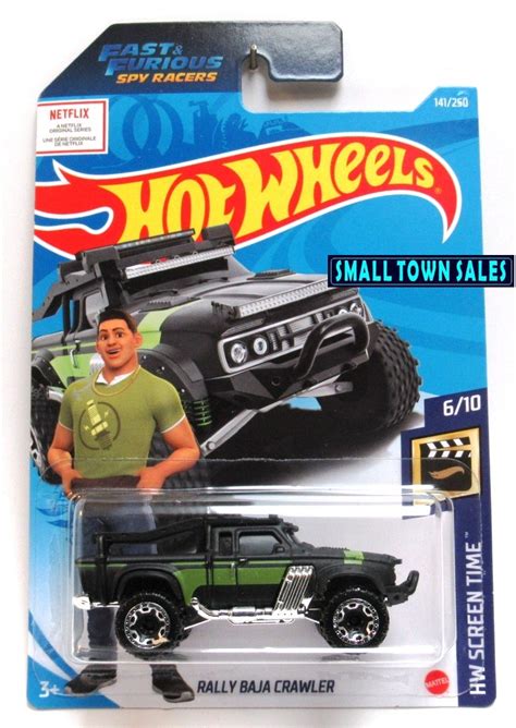 2021 Hot Wheels Rally Baja Crawler 141250 Fast And Furious Spy Racers 610 Hw Screen Time New