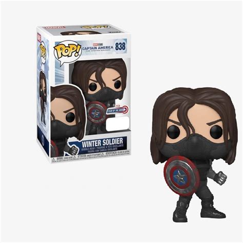 Funko POP! Marvel: Year of the Shield - Winter Soldier #838(Exclusive ...