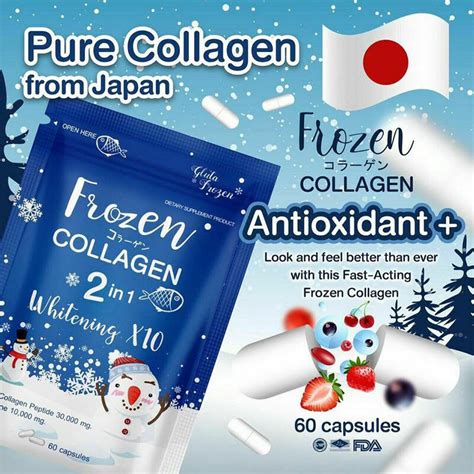 Frozen Collagen Glutathione In Whiteningx Anti Aging Reduce Acne