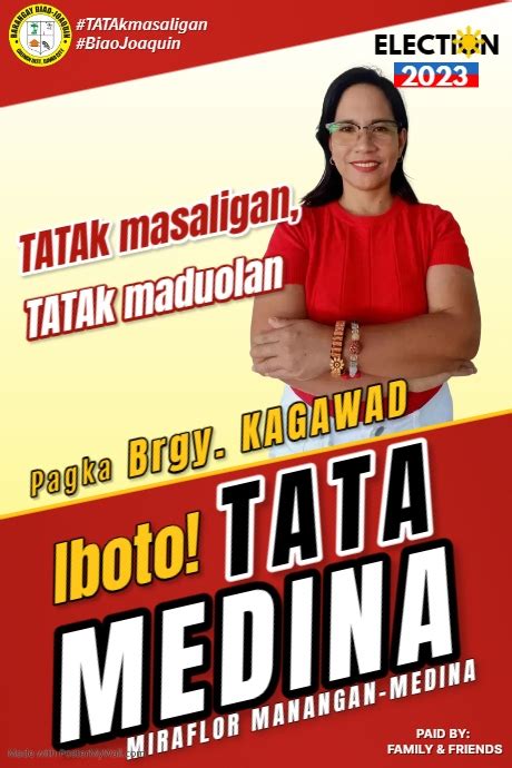 Barangay Poster Template Postermywall