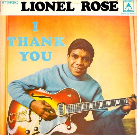 Lionel Rose I Thank You 1970 Vinyl Discogs