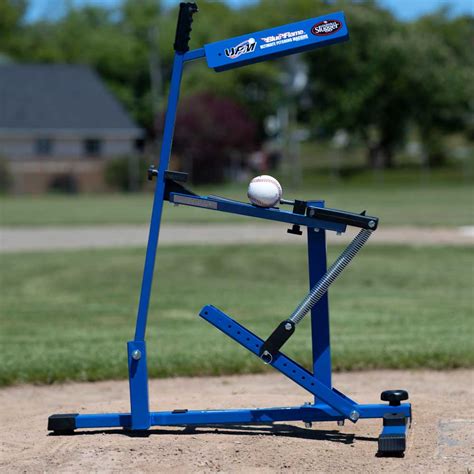 Louisville Slugger Blue Flame Portable Pitching Machine Gamemaster Athletic I Louisville