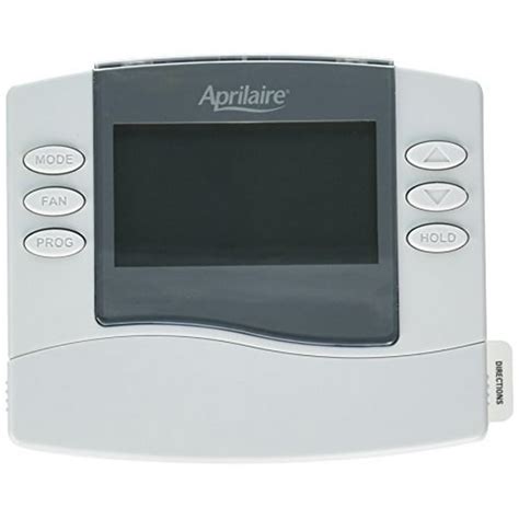 Aprilaire 8463 Thermostat, Programmable Dual Powered Thermostat - 1 ...