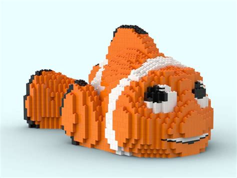 Lego Moc A Clownfish Called Marlin By Wilmottslego Rebrickable