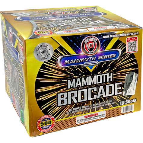 Mammoth Brocade Firework Captain Boom