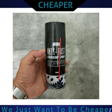 anti rust anti rust lubricant spray ml murah  botol shopee malaysia