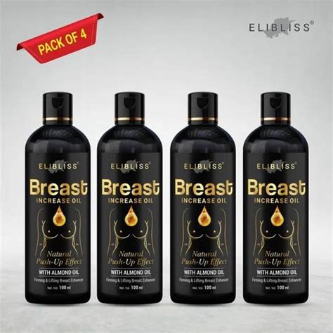 Elibliss Toning And Breast Massage Oil For Women Pack Of 4 At Rs 45800 Kalanjoor