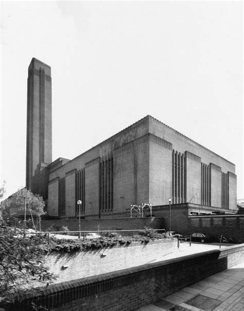 Art Deco Bankside Power Station Art Deco Architecture Tate Modern