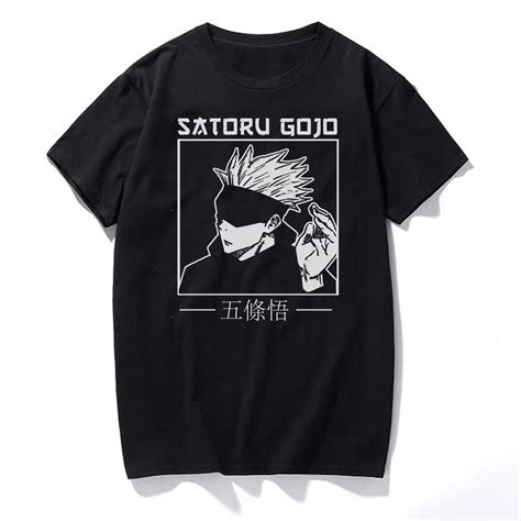 Camiseta Blusa Jujutsu Kaisen Satoru Gojo Anime Geek Otaku Malha