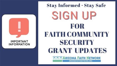 Stay Informed Sign Up To Receive Nonprofit Security Grants Update — Southwest Conference