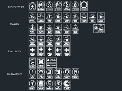 Segnaletica Stradale Nel Dwg Mb Libreria Cad