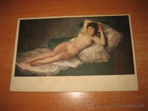 La Maja Desnuda Museo Del Prado 742 Goya Comprar Postales Antiguas De