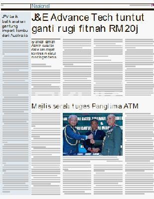 Majlis Serah Tugas Panglima ATM KLiK