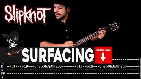 【slipknot】[ Surfacing ] Cover By Masuka Lesson Guitar Tab Youtube