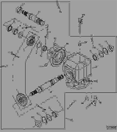 Center Gear Case (015000 - ) - CUTTER, ROTARY John Deere MX8 - CUTTER ...