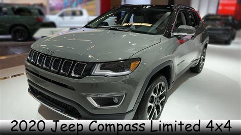 2020 Jeep Compass Limited 4x4 Exterior And Interior Walkaround Youtube