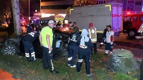 İSTANBUL ESENLER DE TEM BAĞLANTI YOLU NDA KAZA ÖLÜ VE YARALILAR VAR