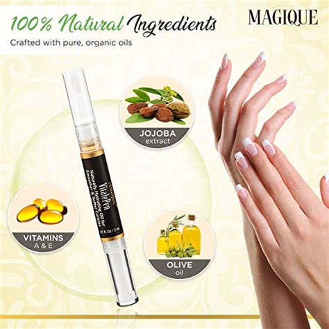 Magique Cuticle Oil Pen Nail Strengthener Nail Oil Nail Guardian