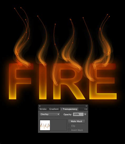 How to Create a Fire Text Effect in Illustrator