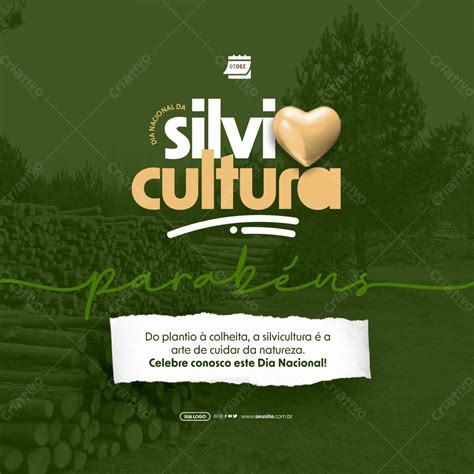 Social Media Dia Nacional Da Silvicultura A Arte De Cuidar Da Natureza