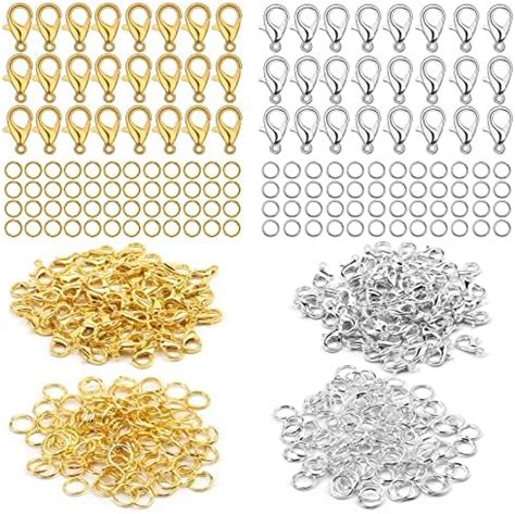 Open Jump Ring And Lobster Clasp Kit Jump Rings For Jewelry Making