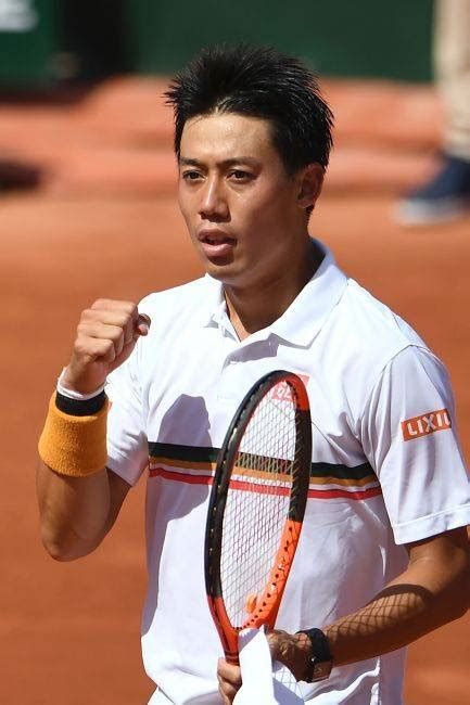 テニスの全仏オープン男子シングルス4回戦に勝：男子テニス 錦織圭 写真特集：時事ドットコム