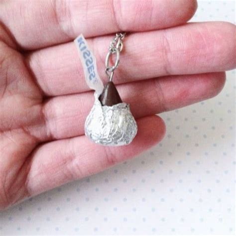 Hershey Kiss Necklace Etsy