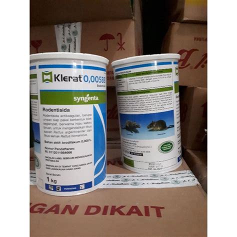 Jual Racun Tikus Klerat Kg Shopee Indonesia