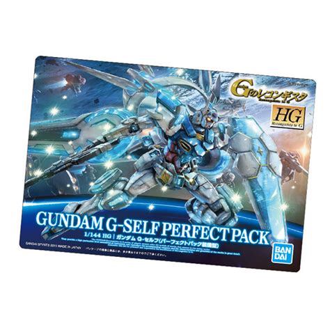 CARTA PROMOCIONAL GUNPLA PACKAGE ART COLLECTION HG GUNDAM G SELF