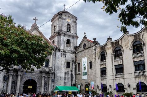 People Visit The San Agustin Church In Intramuros During Easter Manila