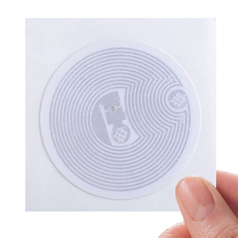 Buy Black Nfc Stickers Ntag Nfc Tag Fully Programmable Ntag Nfc