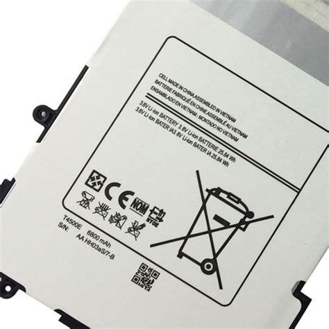 Samsung Tablet Battery T4500e 6800mah 38v For Samsung Galaxy Tab 3 101 Gt P5200 P5210 Gt P5213