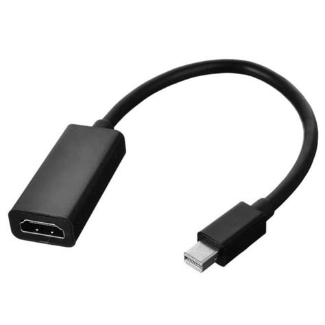 Адаптер Atcom mini DisplayPort HDMI M F 0 1 м Black 11042