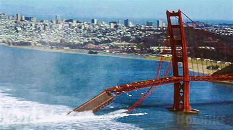 The Golden Gate Bridge Melts The Core Clip Youtube