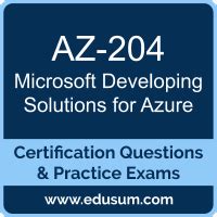 AZ-204: Developing Solutions for Microsoft Azure (MCA Azure Developer ...