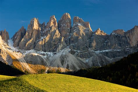 Majestätische Gipfel Im Naturpark Puez Geisler