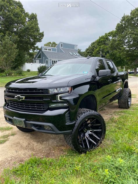 2020 Chevrolet Silverado 1500 Wheel Offset Hella Stance 5 Suspension