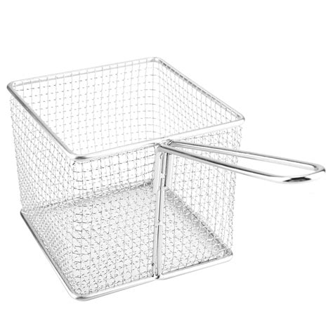 Fry Basket Mini Stainless Steel Chips Deep Fry Baskets Food