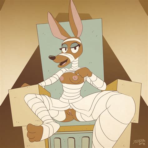 Rule 34 11 2018 Absurd Res Amunet Ducktales Anubian Jackal Bandage Bedroom Eyes Breasts