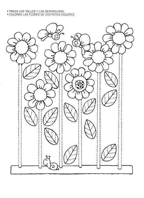 Cuaderno De Primavera Para Preescolar Mundo De Rukkia