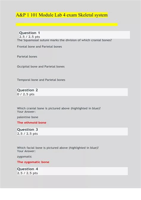 A P Module Lab Exam To Lab Exam Bundle Portage Learning