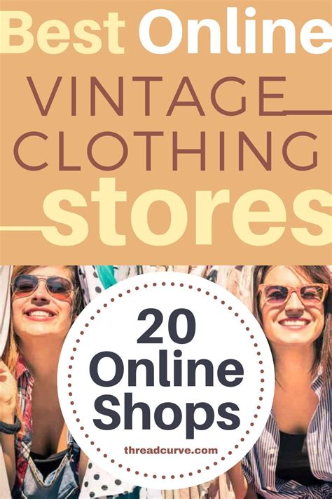 20 Of The Best Online Vintage Clothing Stores Vintage Clothing Stores