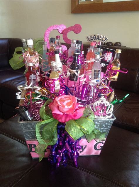 The 25 Best 21st Birthday Basket Ideas On Pinterest 21 Birthday